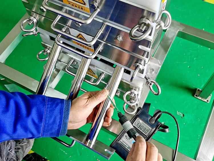 強磁除鐵器的磁力應用用什么測量的